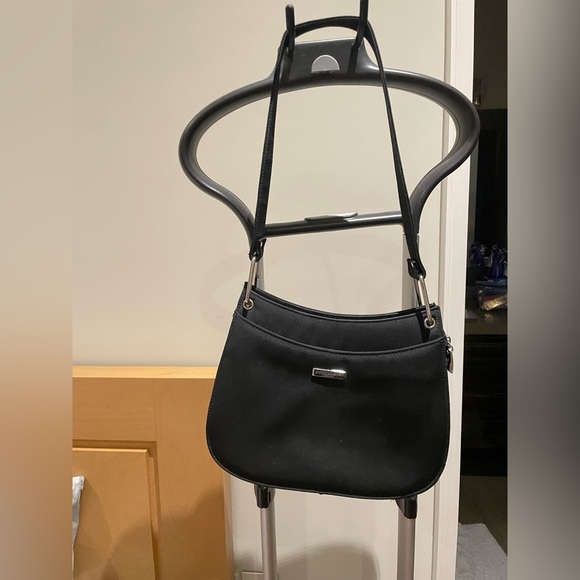 Donna Karan black structured purse - Picture 1 of 3